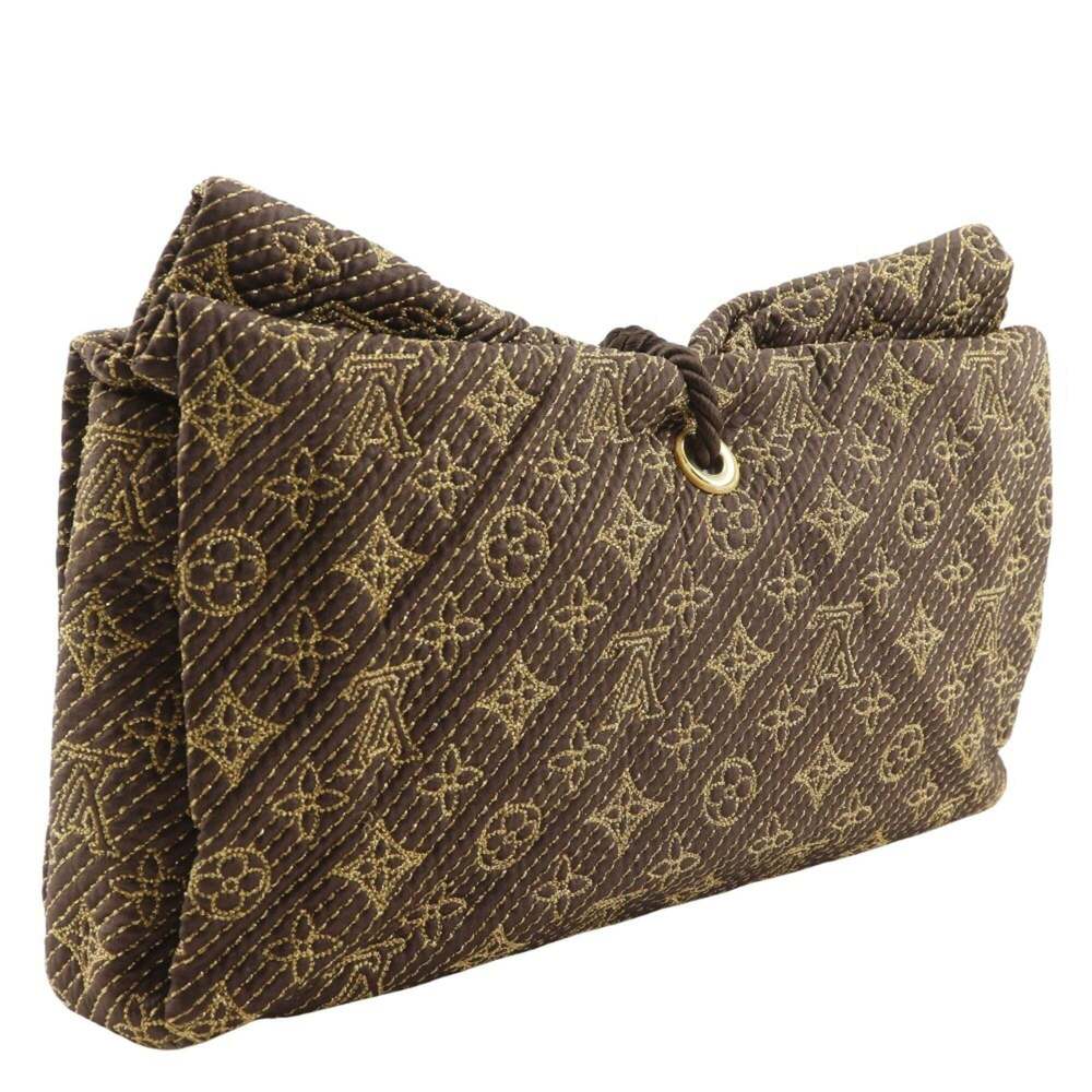 LOUIS VUITTON Brown Monogram Clutch Bag - Picture 3 of 16